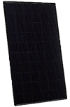 Schwarzes Solarpanel von Jinko Solar